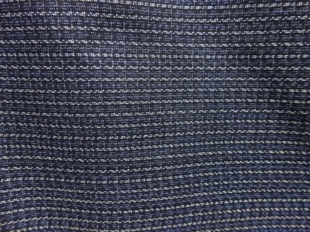 JAPANESE KIMONO / ANTIQUE MENS HAORI / SILK / DORO OSHIMA TSUMUGI